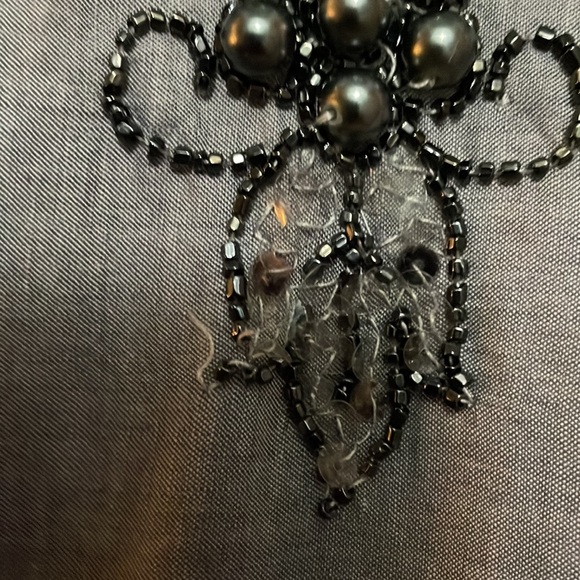 Vintage sleeveless party dress. Good vintage condition. - Picture 4 of 8